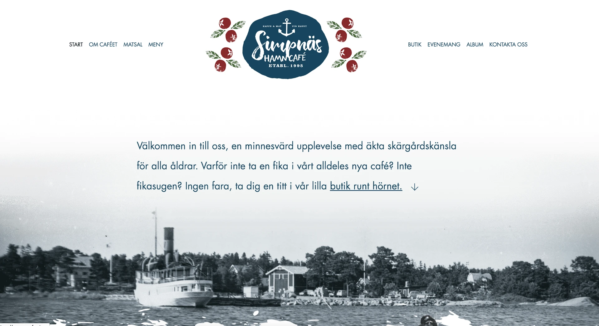 Simpnäs Hamn Cafe — Hospitality / F&B